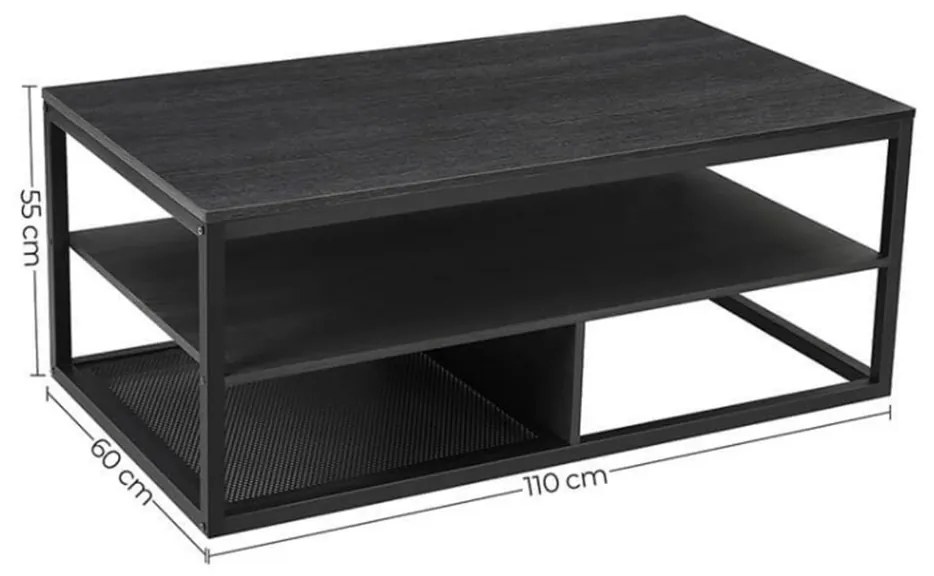 Konferenčný stolík 100 × 60 × 45 cm