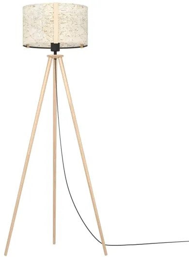 Eglo 390326 - Stojacia lampa HONTONGAS 1xE27/25W/230V béžová
