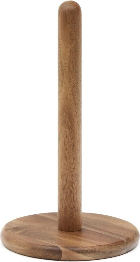 Drevený stojan na papierové utierky v prírodnej farbe ø 15 cm Nukha – Kave Home