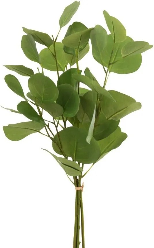 Zelený Eucalyptus - Zväzok umelej dekoratívne rastliny - 50 cm