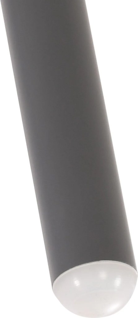 Konferenčný stolík Minot - v45 x Ø60 cm - Tmavo sivá