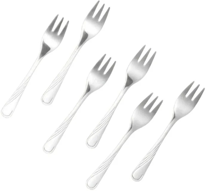 AMBITION Napoli sada dezertných vidličiek 13,5 cm, 6 ks