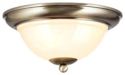 Orion DL 7-675/27-Stropné svietidlo AUSTRIAN OLD LAMP 2xE27/60W/230V bronz/béžová