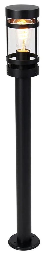 Inteligentná vonkajšia lampa čierna 80 cm IP44 vrátane Wifi ST64 - Gleam