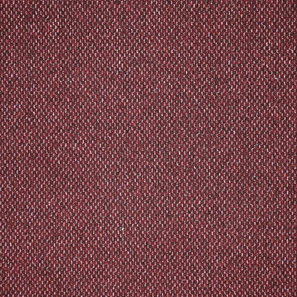 Timzo, Metrážny koberec Rubin 2159 red, na mieru, šíře 4m, červená, ab (mriežka), chodba / predsieň