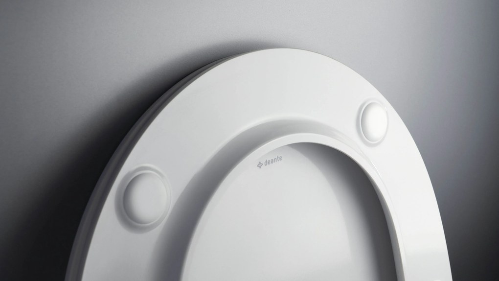 Deante Závesný WC komplet bez príruby Peonia - CDED6ZPW, vrátane SoftClose sedadla