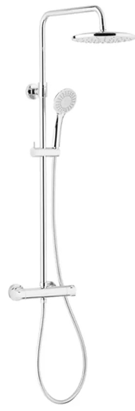 Moza Sprchový systém s funkciou dažďovej sprchy s termostatickým miešačom