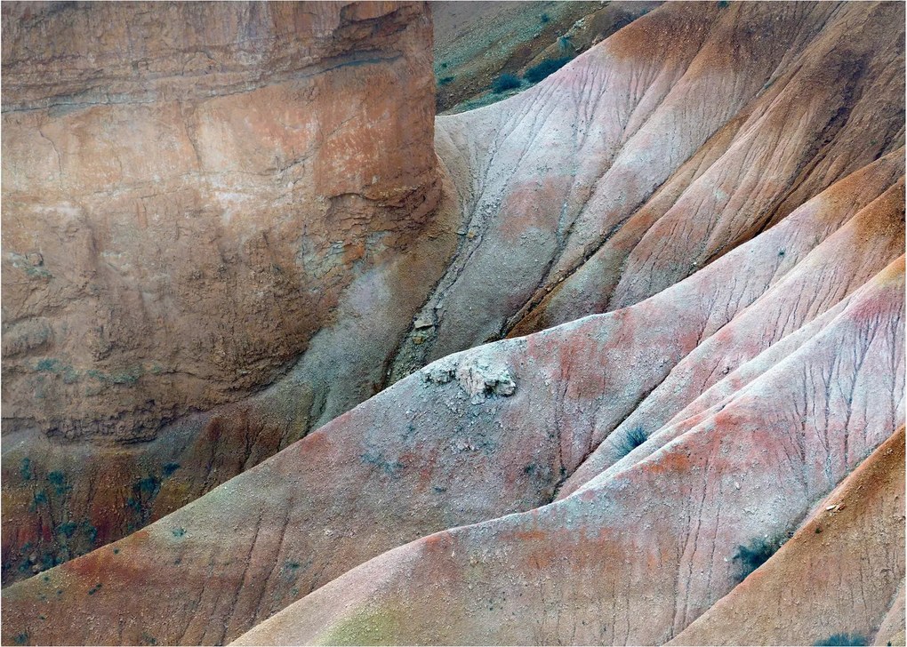 Sklenený obraz skál, Bryce Canyon (70x50 cm)