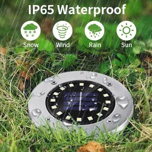 Bezdoteku LEDsolar 16Z vonkajšie svetlo k zapichnutie do zeme 4 ks, 16 LED, bezdrôtové, IPRO, 1W, studená            farba