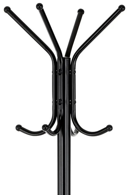 Autronic BONTEC Vešiak, kov, čierna, 80001-06B BK Farba: Čierna