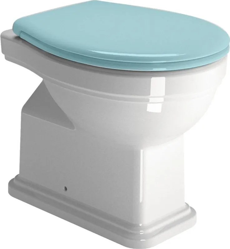 GSI CLASSIC WC misa stojaca, 37x54cm, zadný odpad, biela ExtraGlaze 871111