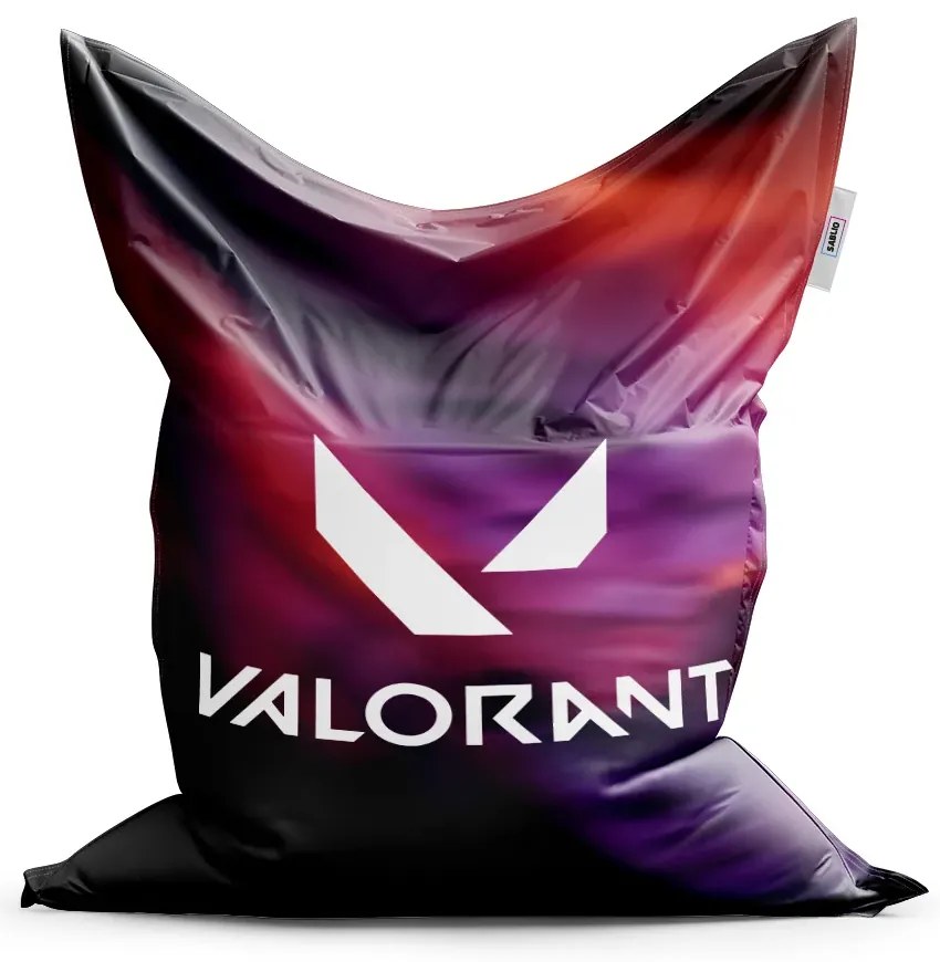 Sablio Sedací vak Classic VALORANT Glow - 200x140 cm