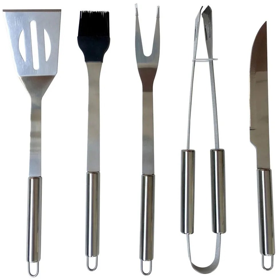 Fieldmann - Grilovacie náčinie 5 ks nerez