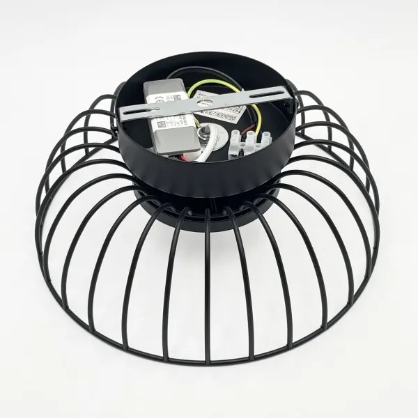 LED stropné svietidlo BETSY LED/12W/230V pr. 25 cm čierne