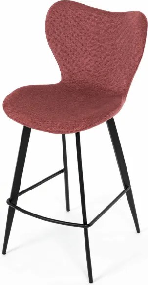Barová stolička červená AUB-1068 RED2