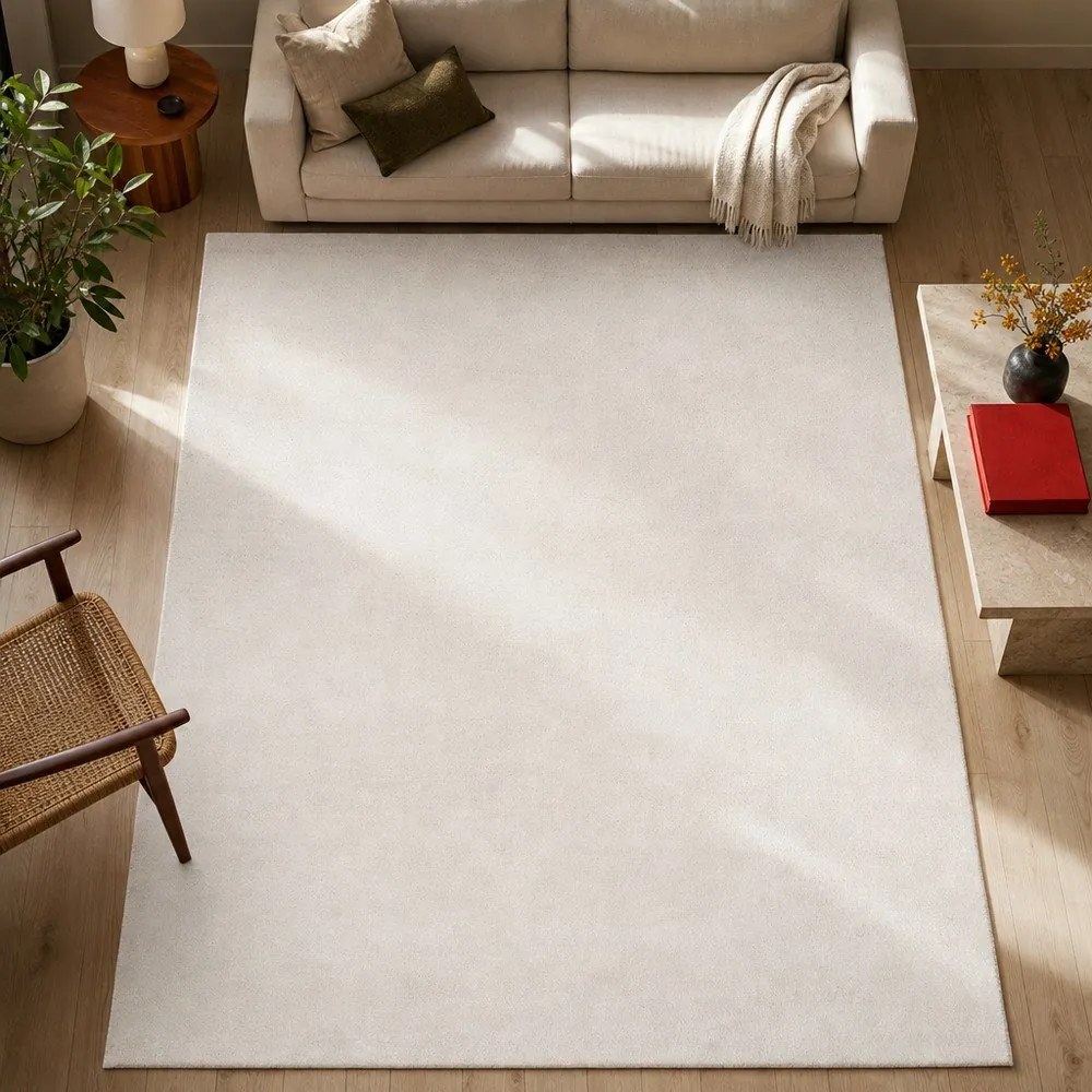 Krémovobiely koberec 160x230 cm – Universal