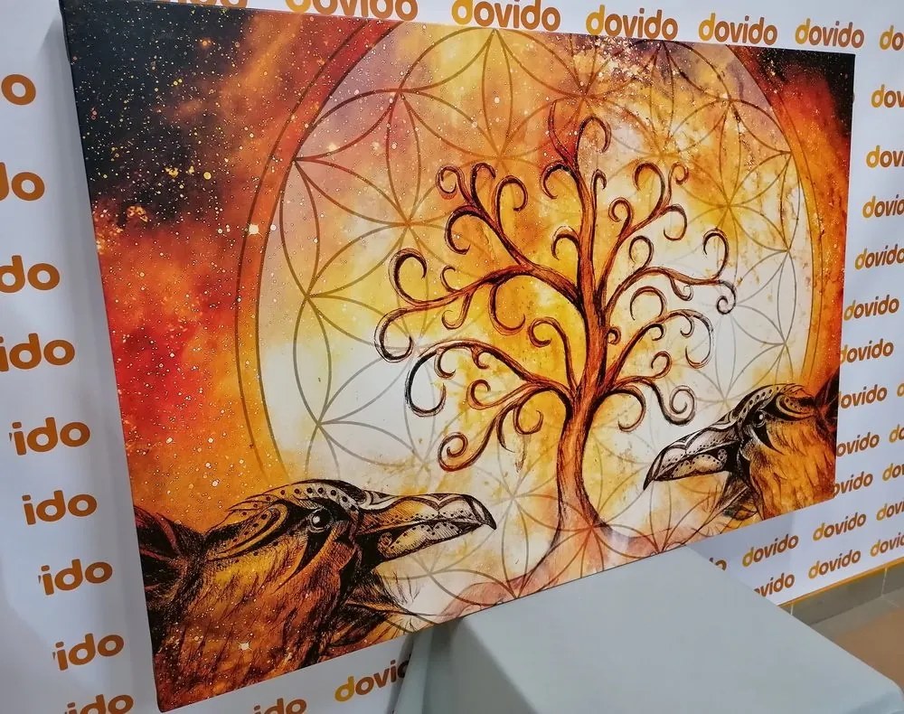 Obraz magický strom života - 120x80
