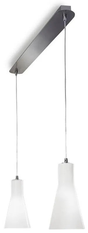 Fabas 2753/46/138 - Luster na lanku DIANA 2xE27/60W/230V