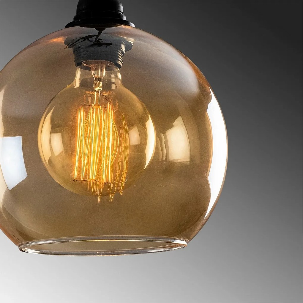 Závesný luster Gold 020, zlatá