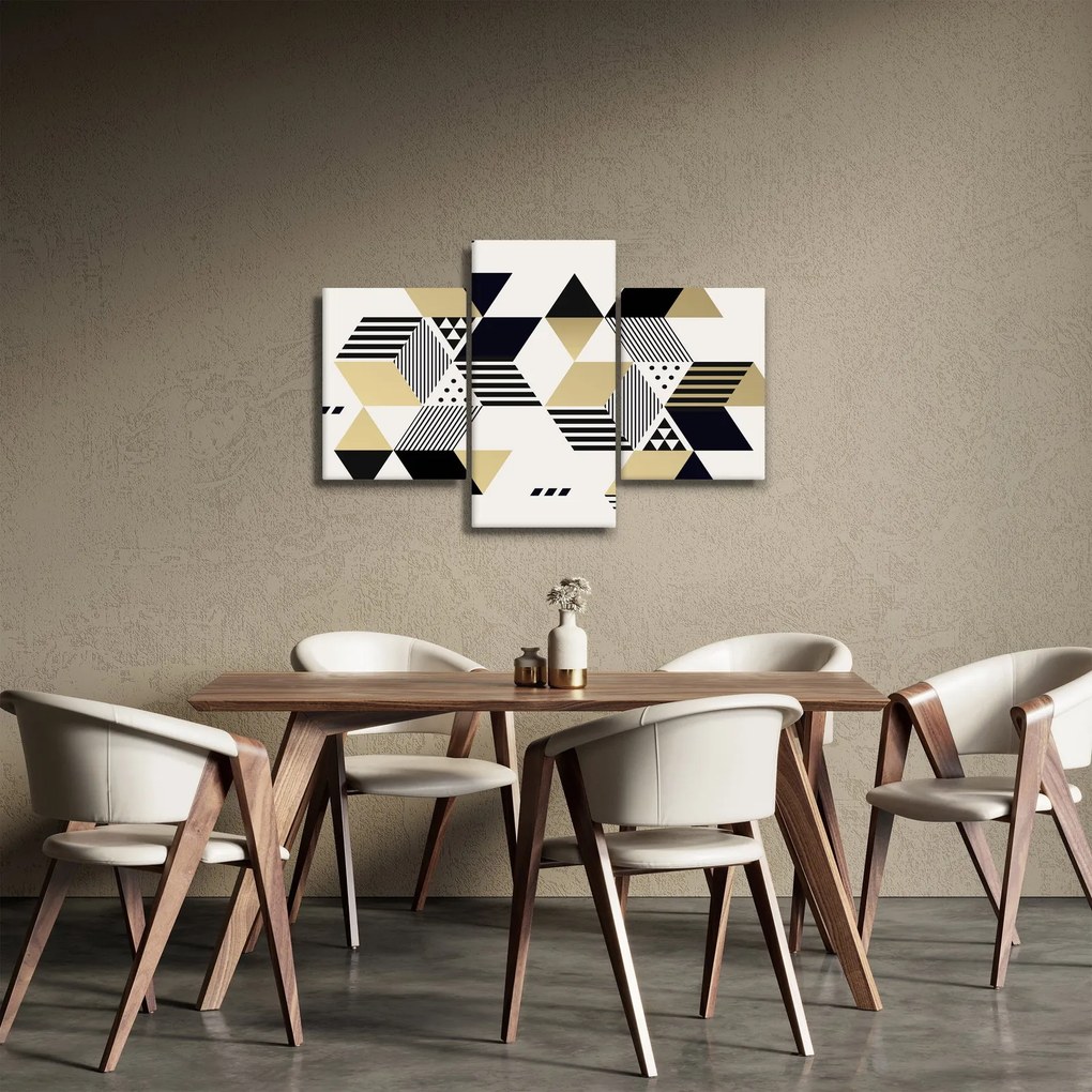 Obraz - Geometrické tvary N⁰1 (90x60 cm)