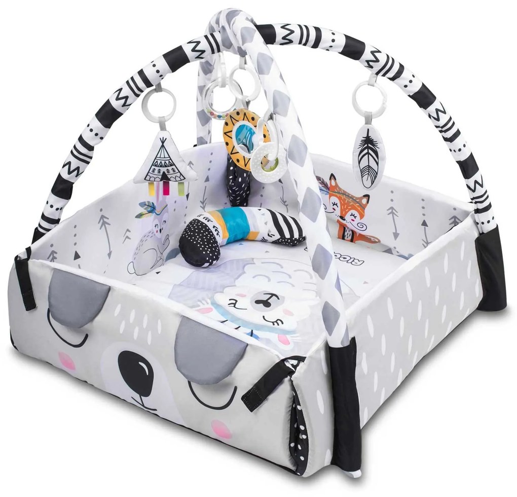Interaktívna vzdelávacia podložka 110 x 100 cm Boho Ricokids