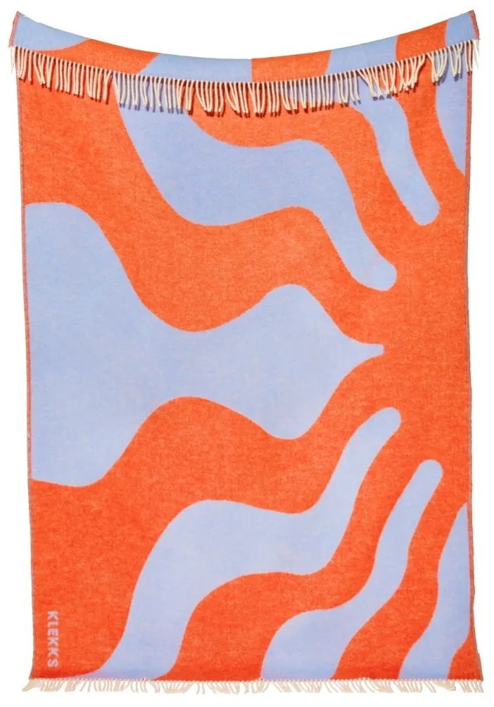 KLEKKS Vlnený pléd Klekks No. 13 (130 x 200 cm)