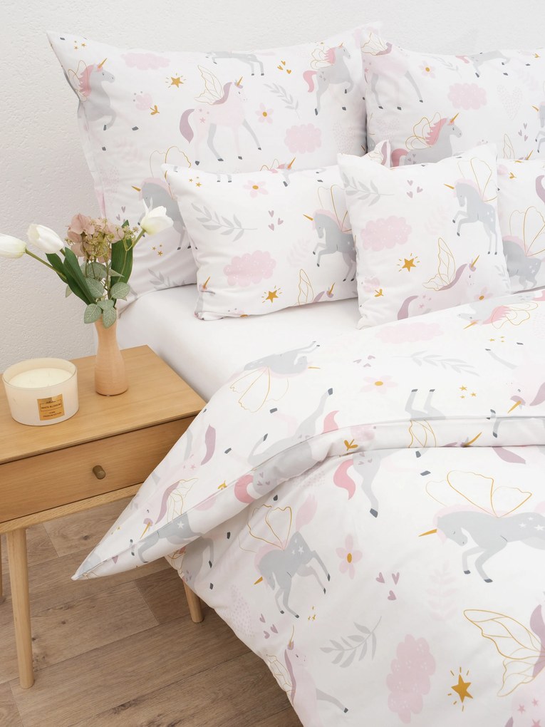 Bavlnené obliečky Renforcé – Unicorn