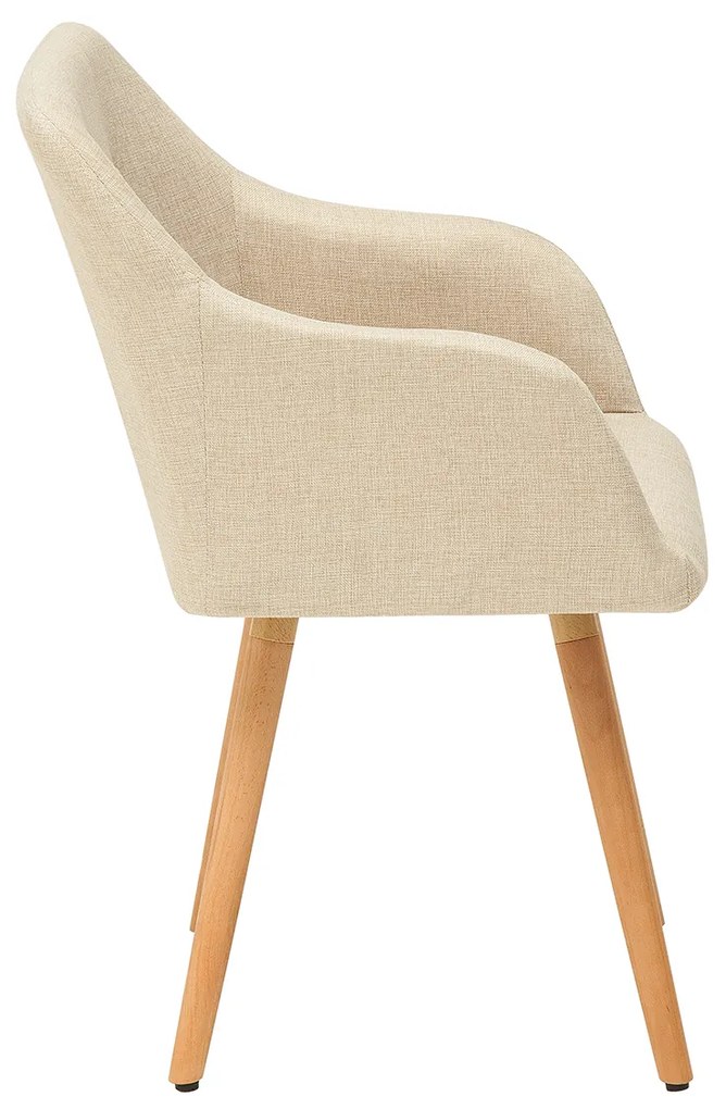 Stolička Scandinavia lakťová opierka prírodný buk