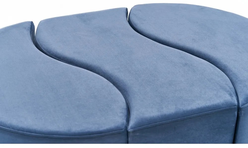 Svetlomodrý taburet Alya – Artie