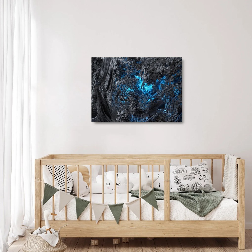 Sklenený obraz - Pohľad do vnútra (70x50 cm)