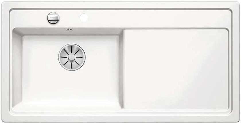 BLANCO Zenar XL 6 S - ľavý s excentrom, krištáľovo biela