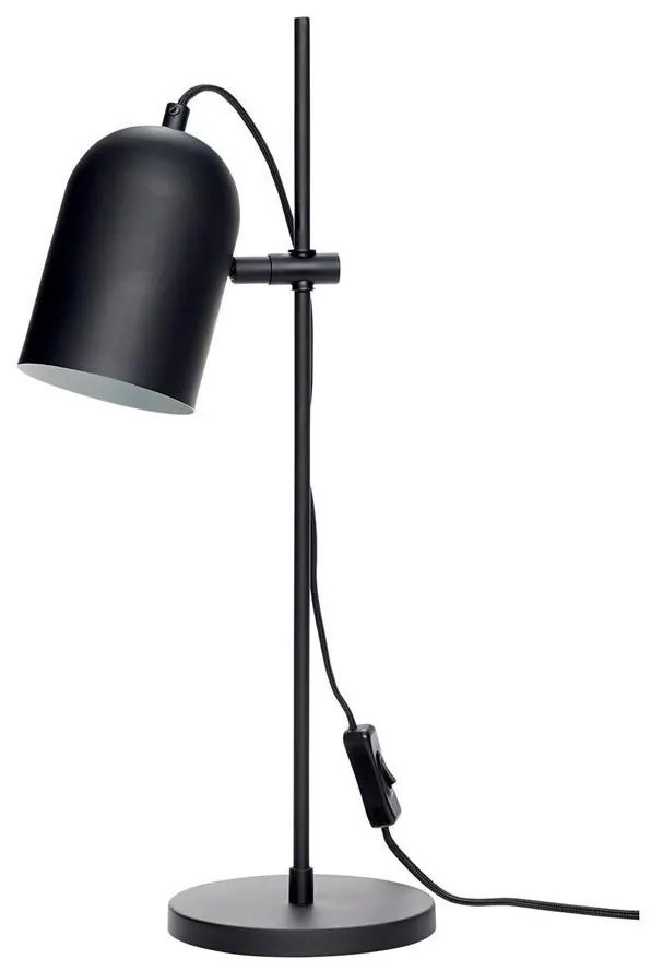 Hübsch Stolná lampa Black Metal Lamp