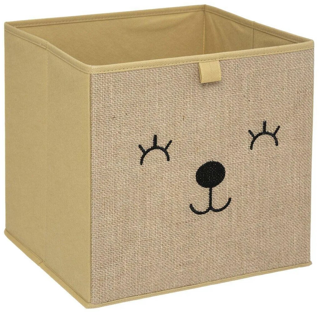 Úložný box Animal, 29x29x29 cm, hnedá