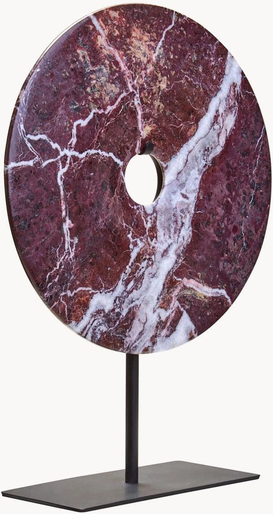 Okrúhla mramorová socha Salmo