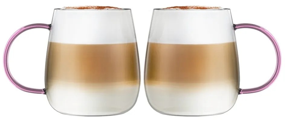 Hrnčeky na cappuccino v súprave 2 ks 400 ml Bolla – Vialli Design