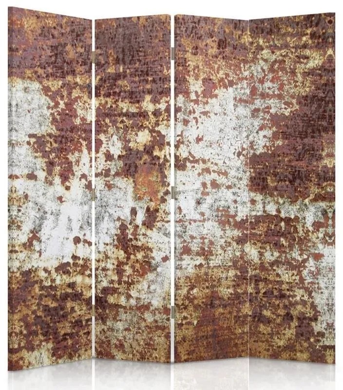 Gario Paraván Hrdzavý kov Rozmery: 145 x 170 cm, Prevedenie: Klasický paraván