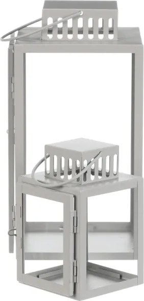 Set dvoch lampášov sivý JS462 GREY (2 ks)
