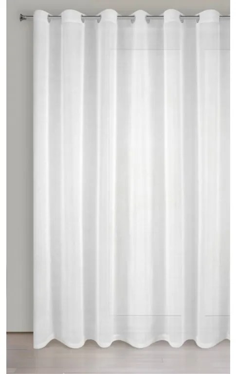 DECOREUM klasická záclona 300 cm x 250 cm biela 100 % polyester 96925