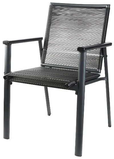 Livarno home Záhradný stôl Miami + Záhradná stolička Miami, 4 kusy  (800008477)