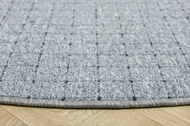 Koberec ZEMBLA 73 sivý / grafitový kruh