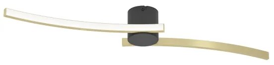 Eglo 901215 - LED Stropné svietidlo AIETA LED/12W/230V 4000K zlatá