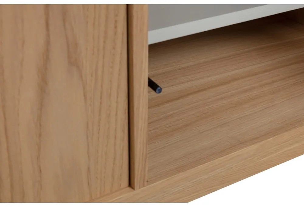 Modulárny TV stolík v dekore duba v prírodnej farbe 77x44 cm Modulair – vtwonen