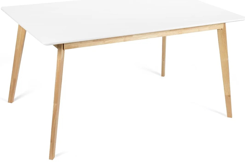 Noela Škandinávsky jedálenský stôl SCANDINAVIA 150 biely