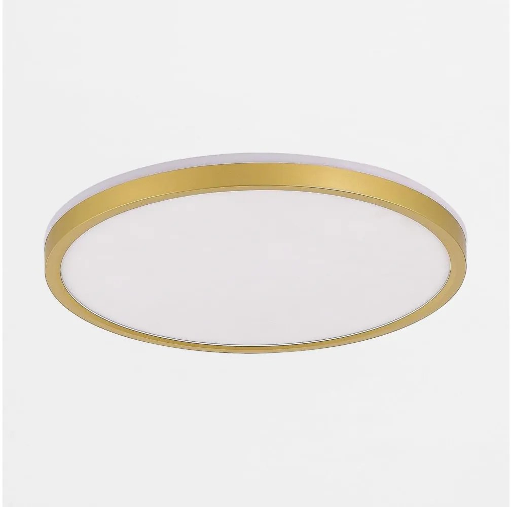 Zuma Line MS748500R-3-GD - LED Stm. svietidlo BOVE 49W/230V 3000/4000/5500K zlatá