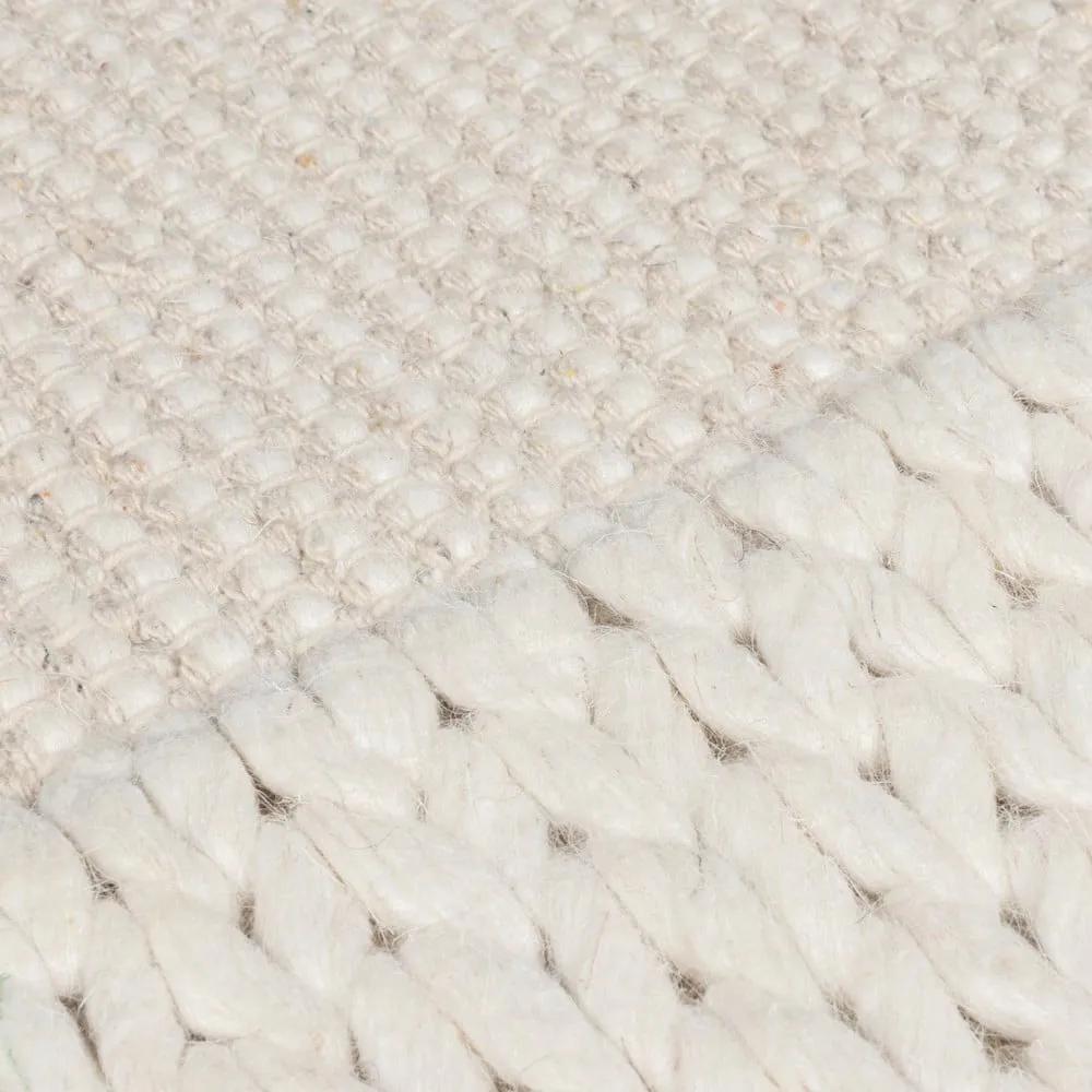 Béžový vlnený koberec 170x120 cm Rue - Flair Rugs
