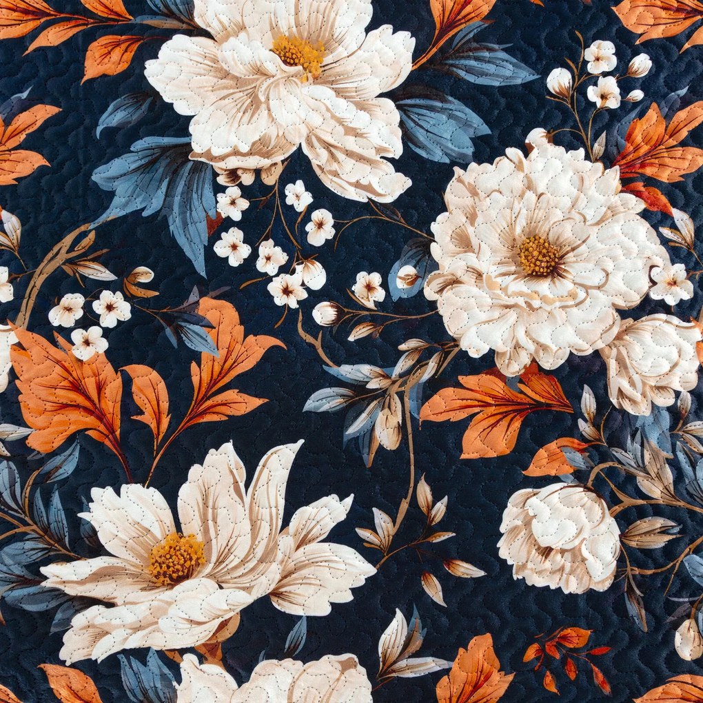 PREHOZ NA POSTEĽ FIORA 200X220 CM KVETY