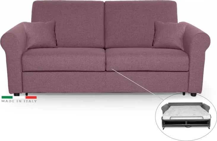 Rozkladacia POHOVKA NA KAŽDODENNÉ SPANIE SAVONA, levanduľová (penelope 15), 140