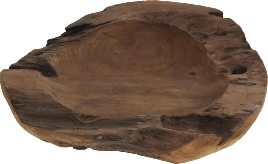 Mísa Unique 40 cm teakové dřevo
