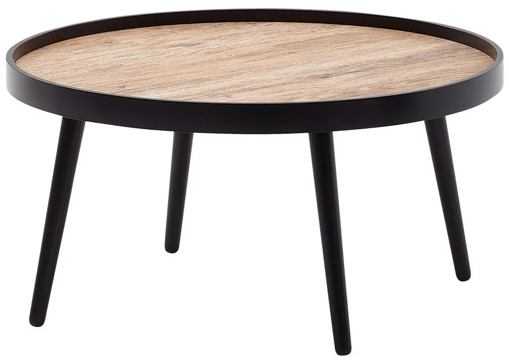 XXXLutz KONFERENČNÝ STOLÍK, čierna, kompozitné drevo, 76/76/40 cm MID.YOU - Stolíky do obývačky - 000850049350