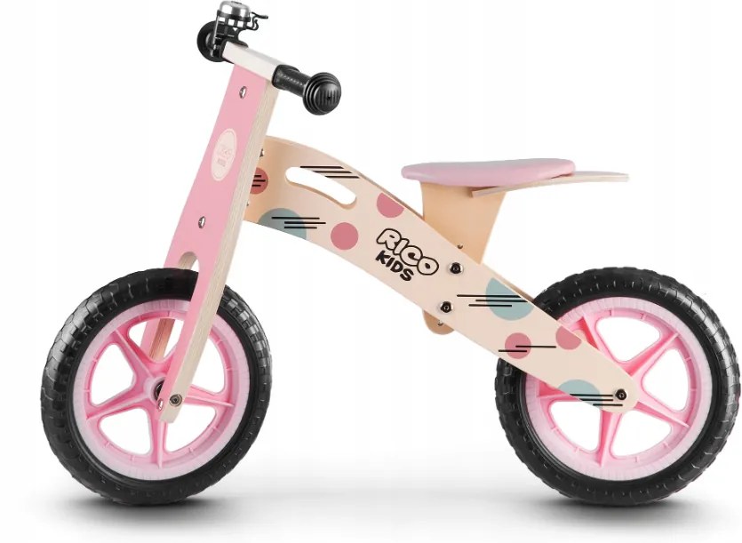 Bestent Detské drevené odrážadlo Ricokids Nela